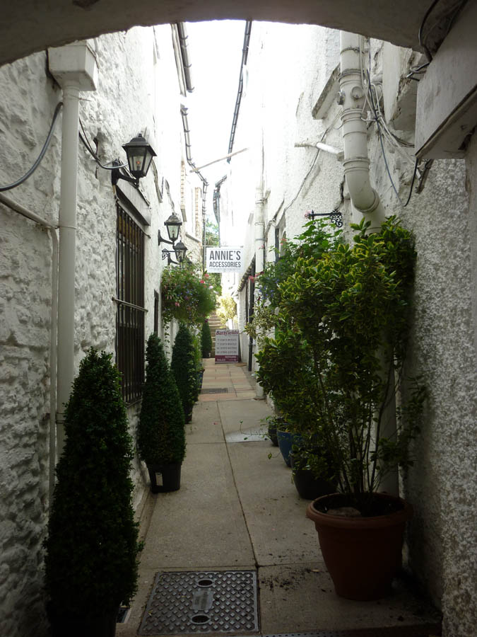 Entrance to the 'Court' shared by No 7 & No 8 Cross Street.